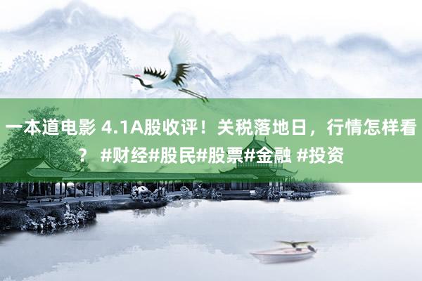 一本道电影 4.1A股收评！关税落地日，行情怎样看？ #财经#股民#股票#金融 #投资